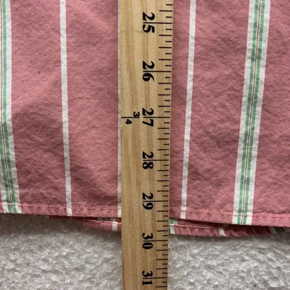 American Eagle Button Up Shirt Mens XL X-Large‎ Muscle Fit Preppy Striped Retro - Picture 8 of 13